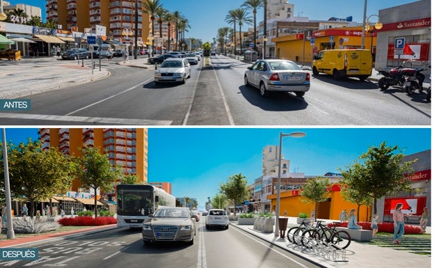 La transformación del paseo marítimo de Benalmádena incluirá una «entrada digna» al Puerto