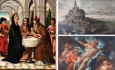 El Museo de Málaga recibe la donación de cinco obras de maestros del siglo XVI al XVIII