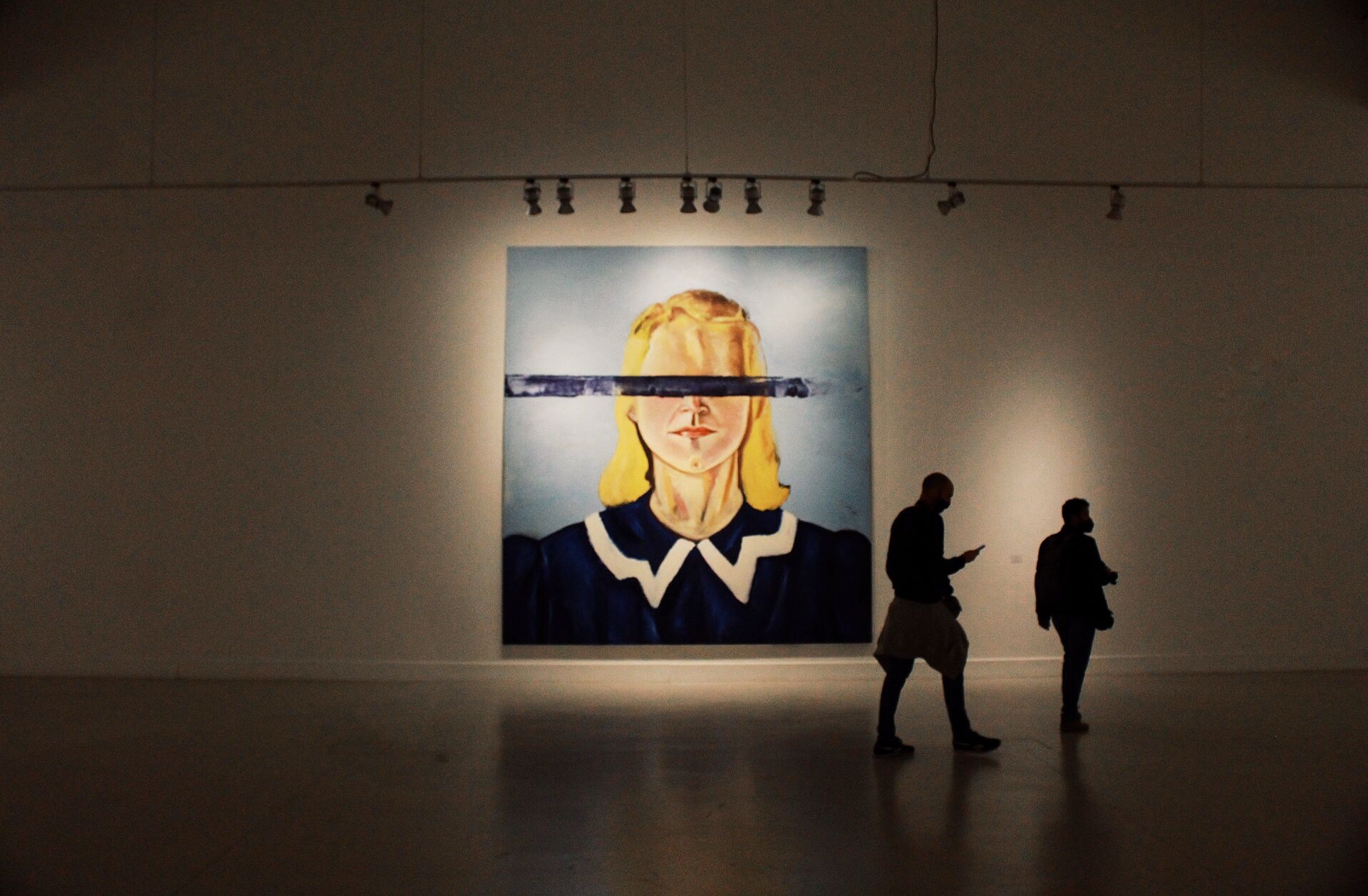 En fotos, el encuentro de Julian Schnabel con Goya y Velázquez en el CAC Málaga