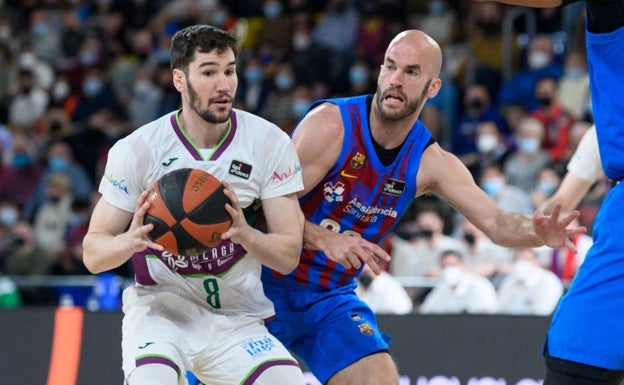 El Unicaja toma el Palau con un gran Brizuela y una estupenda defensa