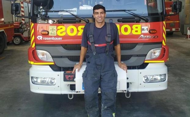 Fallece el bombero de Málaga César Quevedo