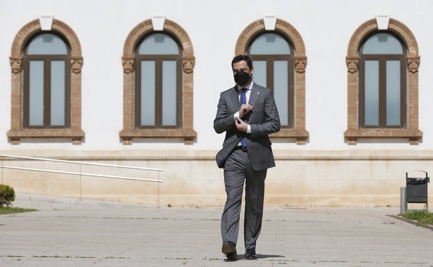 Juanma Moreno vuelve a dar pistas sobre el adelanto: «Este es mi acto más importante de los próximos diez días»