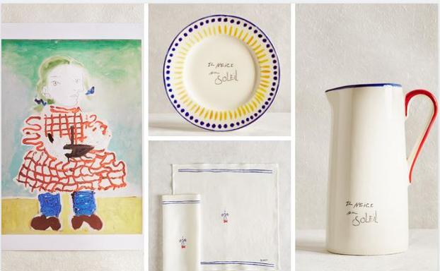 Picasso y su primera villa en la costa azul protagonizan la nueva colección de Zara Home