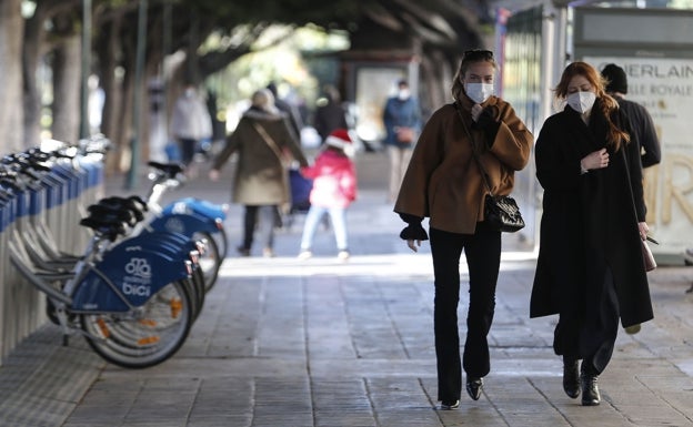 Las temperaturas se desploman en Málaga poco después de marcar su récord histórico