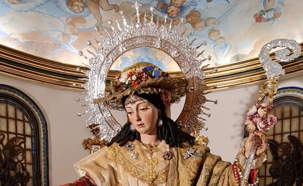 La novena en honor a la Divina Pastora abre la temporada de cultos de las Glorias