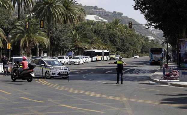 Una prueba deportiva obligará a realizar cortes de tráfico desde este sábado en el Centro de Málaga