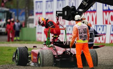 Carlos Sainz, resignado: «Así son las carreras»