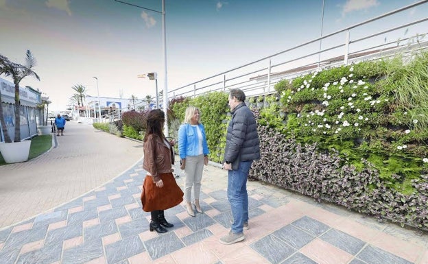 El Puerto Deportivo de Marbella incorpora más de 230 metros cuadrados de jardines verticales e iluminación LED