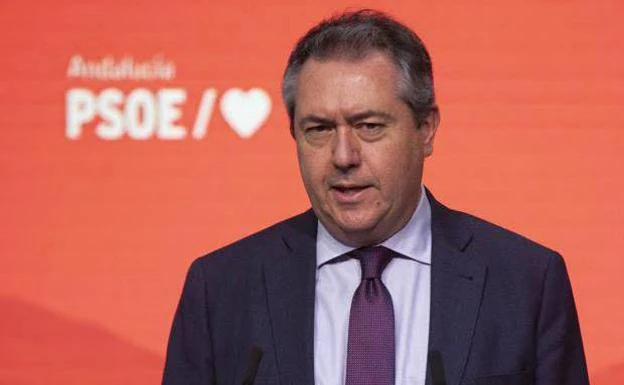 El líder y candidato del PSOE-A, Juan Espadas.