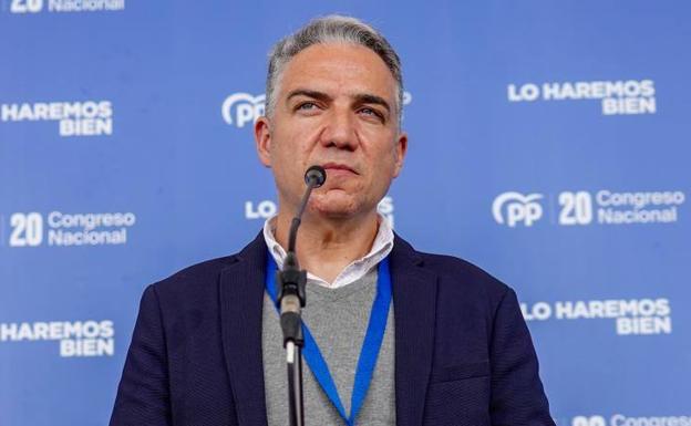 Elías Bendodo será el coordinador de campaña del PP-A para las elecciones andaluzas