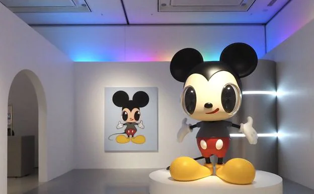Javier Calleja, único español en la exposición dedicada a Mickey Mouse en Osaka