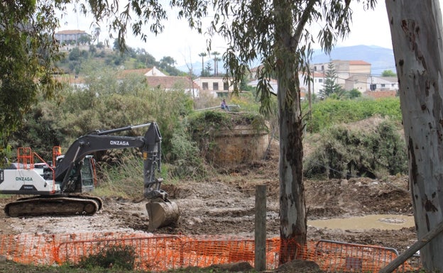 Inician en Álora las obras de la primera actuación del Corredor Verde del Guadalhorce, financiadas por la Diputación con 800.000 euros