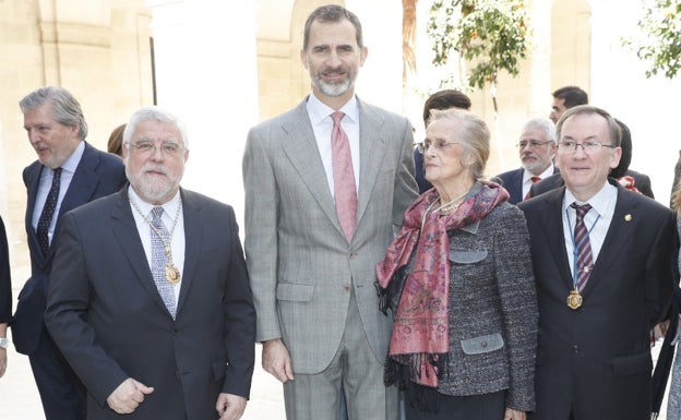 El rey Felipe VI apadrina el 150 aniversario de la Academia Malagueña de Ciencias