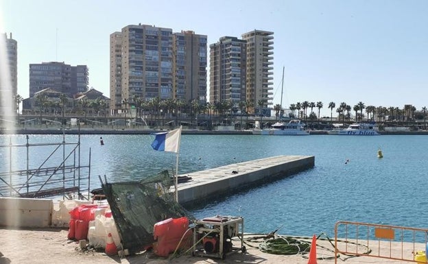 Urbanismo desbloquea la conexión eléctrica de la marina de megayates de Málaga