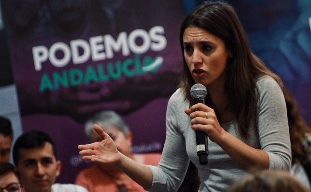 Irene Montero mantiene la apuesta del frente de izquierdas para el 19J, pese a la espantada de Adelante Andalucía