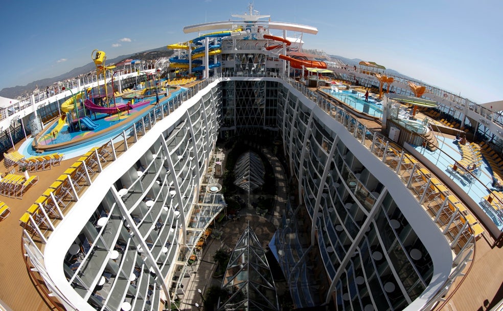 «He estado en nueve cruceros, pero esto parece otro mundo»