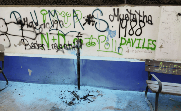 La factura del vandalismo en Málaga: los destrozos cuestan 1,3 millones anuales a la ciudad