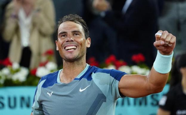 Nadal vuelve como si no se hubiera ido