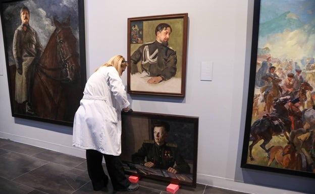 El Museo Ruso se descuelga ya de Málaga: comienza el desmontaje de las obras
