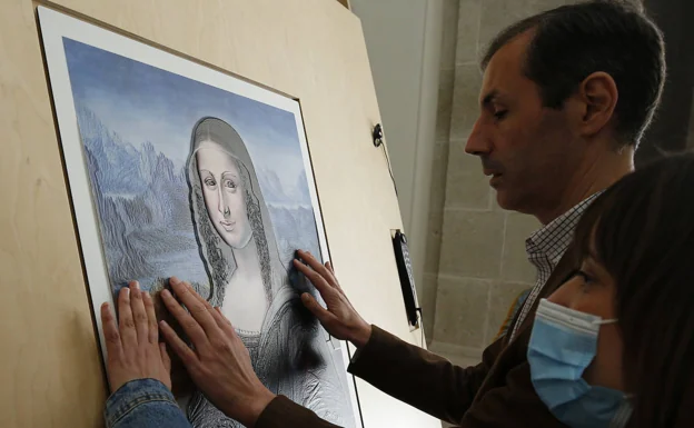 En el Museo de Málaga se pueden tocar obras del Prado