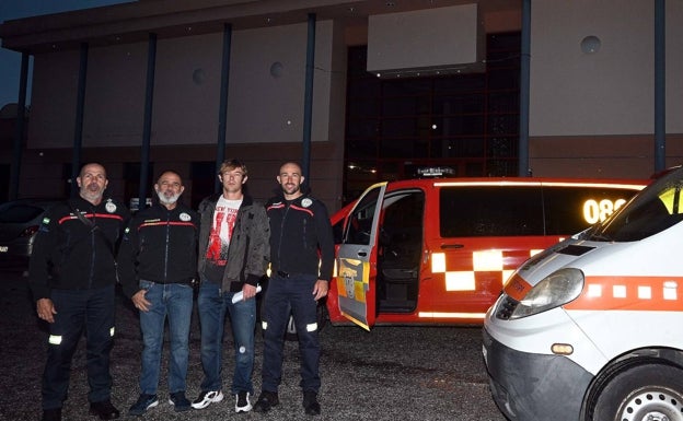 Dos familias que llegaron a Málaga con los Bomberos de Marbella preparan su regreso a Ucrania