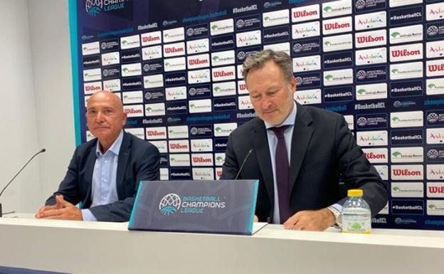 El Unicaja negocia en Bilbao su continuidad en la Champions la próxima temporada