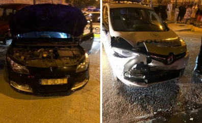 Detenido en Málaga tras colisionar con la policía en su fuga con un coche robado y bajo los efectos del alcohol