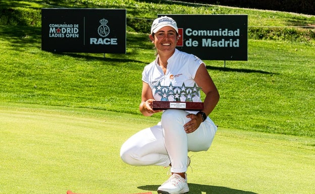 Ana Peláez conquista a lo grande el Comunidad de Madrid Ladies Open