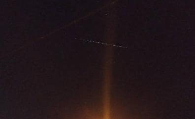 Las luces de los 52 satélites Starlink de Space X, visibles en los cielos de Andalucía hasta el martes