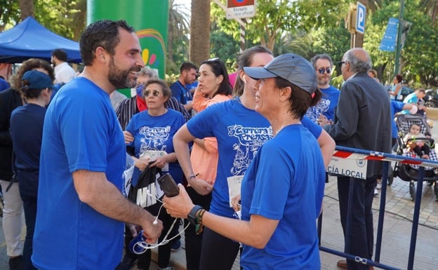 María Gámez y Daniel Pérez coinciden en la Carrera de la Prensa