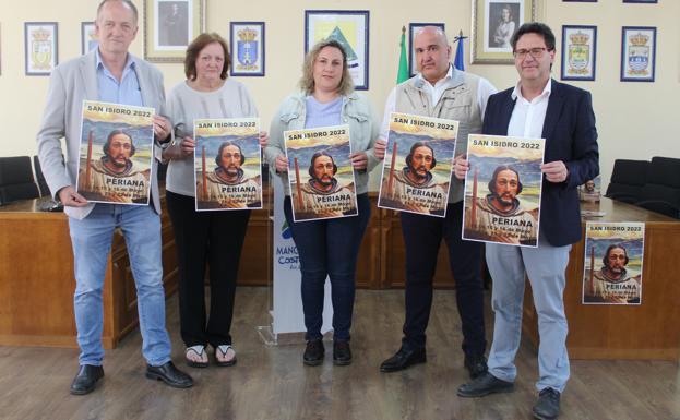 Periana recupera su procesión de San Isidro con un guiño a Ucrania