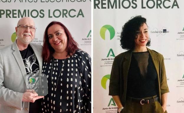 Nieves Rosales, Ángel Calvente y Chico García, trío de ases malagueños en los Premios Lorca