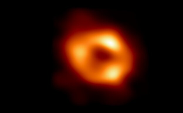 El agujero negro en la Vía Láctea de nuestra galaxia