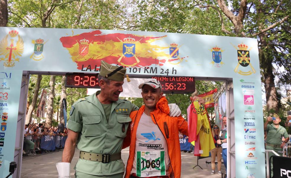 Dani García corona los 101 kilómetros en marcha
