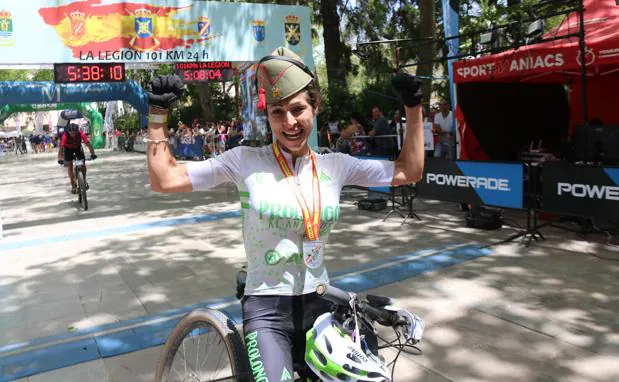 Lorena Tamayo se proclama campeona en MTB de los 101 kilómetros de Ronda