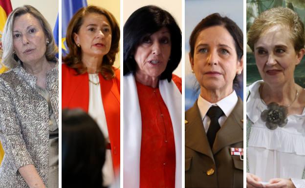 Todas las mujeres de la ministra Robles