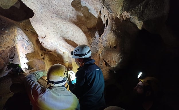 Un equipo internacional trabaja para datar el arte rupestre de la Cueva de la Victoria