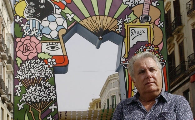 El Ayuntamiento de Málaga aprueba estudiar que se edite de nuevo la portada de la Feria de Eugenio Chicano