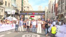 El I Gran Premio Internacional Madrid Marcha LaLiga se estrena en la Gran Vía