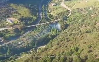 Extinguido un incendio forestal en Benoján