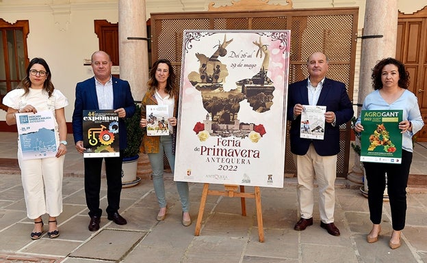 Las muestras de maquinaria y agrícolas regresan a la feria de primavera de Antequera