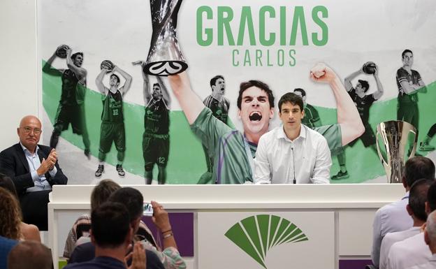 La emoción preside el adiós de Carlos Suárez al Unicaja: «Venir aquí fue la mejor decisión de mi vida»