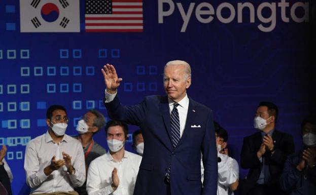 Biden teme que un misil coreano impacte en su visita a Asia