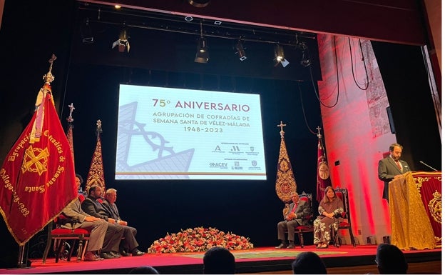 La Agrupación de Cofradías de Vélez-Málaga inicia los actos del 75 aniversario