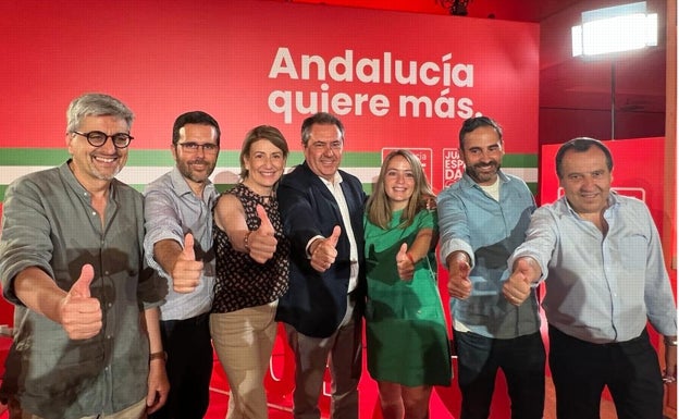 Juan Espadas enarbola la bandera del andalucismo: «En las elecciones está en juego la autonomía»