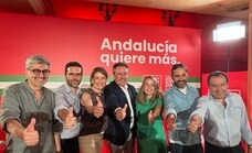 Juan Espadas enarbola la bandera del andalucismo: «En las elecciones está en juego la autonomía»