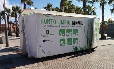 Málaga creará una red de puntos limpios para tirar pilas, bombillas, pinturas y electrodomésticos