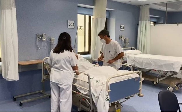 Importante descenso de pacientes con Covid ingresados ​​en hospitales de Málaga