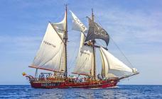 El velero histórico Atyla hará escala en Málaga en junio y podrá visitarse