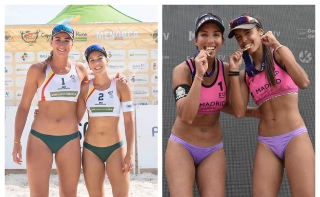 La élite del vóley-playa femenino, más malagueña que nunca